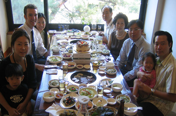 Корейський сімейний обід
