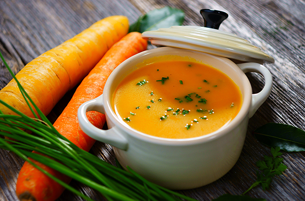Морквяно-імбирний крем-суп