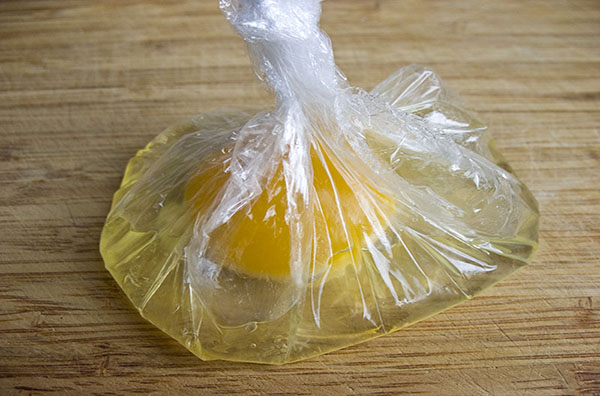 Яйце пашот у пакеті