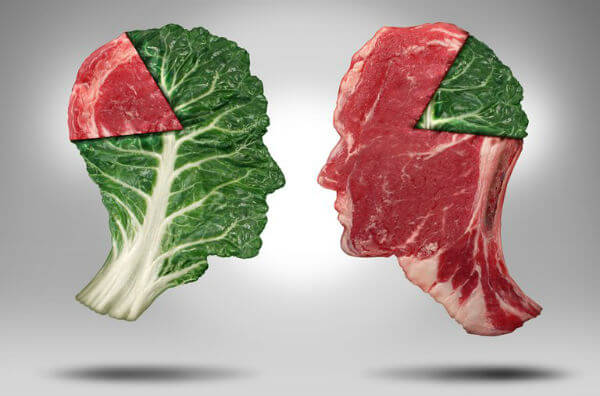 М'ясоїд і вегетаріанець