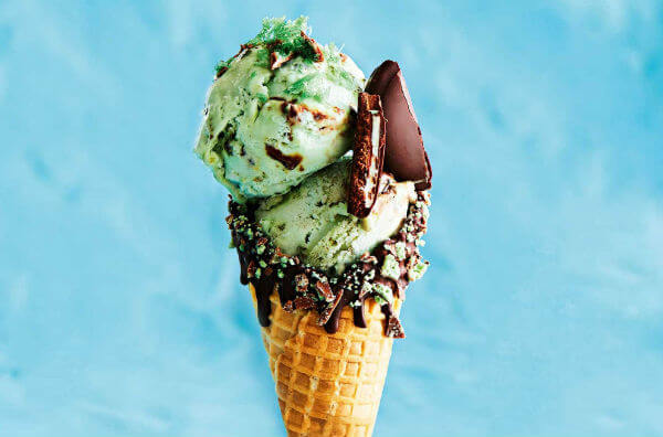 Фісташково-шоколадне морозиво