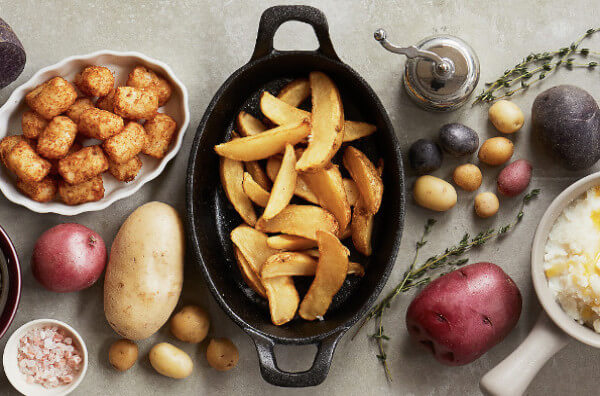 Різні види картоплі і страви з неї