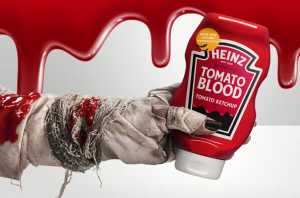 Реклама Heinz Tomato Blood Ketchup