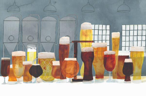 Пиво, ілюстрація