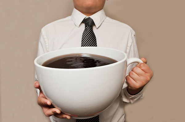 Гігантська чашка кави