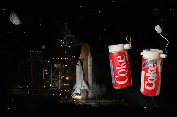 Coca-Cola в космосі