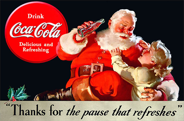 Реклама Сосa-Cola з Санта-Клаусом