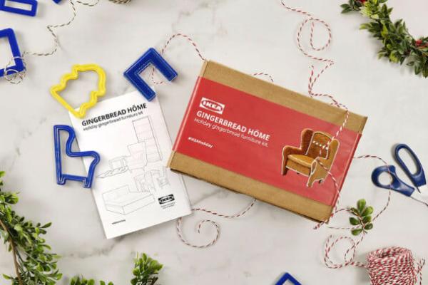 Меблі для будиночка з печива від IKEA